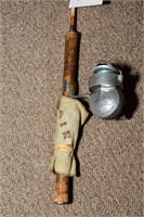 Old Fishing Rod w/ Spinster Reel