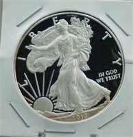 2012 Silver Eagle Proof One Ounce Bullion Coin