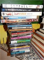 MIXED LOT OF BOOKS, CD'S, DVD'S AND GAMES