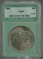 1900 Morgan Silver Dollar MS-65