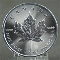 2018 Canadian Silver Maple Leaf