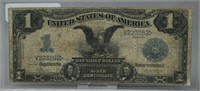 1899 Silver Certificate One Dollar Bill