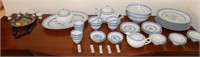 ORIENTAL DISH SET WITH EXTRA'S
