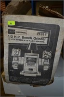Craftsman1/2hp Bench Grinder  (New OLD Stock)