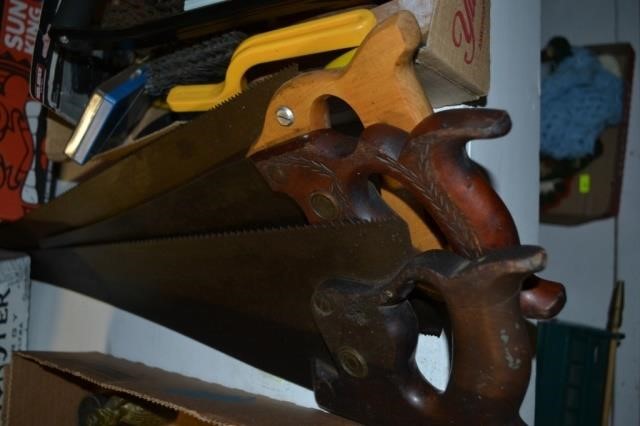 ONLINE AUCTION - Vintage collectibles, Tools, Furniture & mo