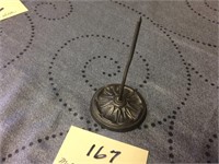 Antique Receipt Holder Spike Pin - 4-1/2"
