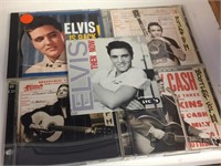 Elvis Presley & Johnny Cash - 5 CD's