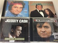 Johnny Cash - 4 CD's