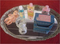 Vint. Vanity Lot - Includes Shirley Temple Cologne