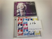 Marilyn Monroe - 2 Music CD's