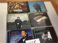 Johnny Cash - 6 CD's