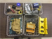 ASSORTED HARDWARE AND TOOL LOT