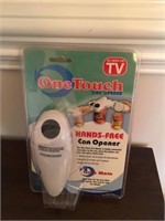 One Touch Can  Opener