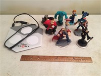 Disney Infinity Video Game Characters & Game Pad