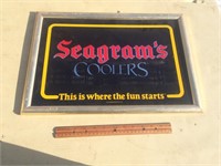 Seagram's Coolers Bar Mirror