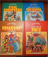 Set of 4 1977 Wonderful World of Disney Books