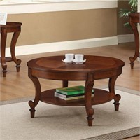 Coaster Round Wood Coffee table