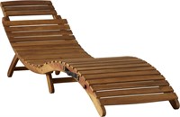 Safavieh Wood Folding Chaise lounge