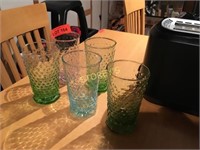 5 Drinking Glasses