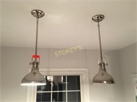 Pair of Kitchen Overhead Lights - 26"