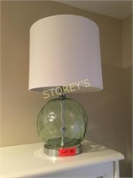 Glass Base Lamp - 20"