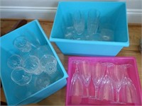 Assorted Crystal Glasses