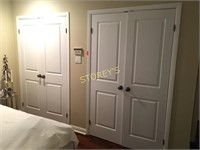 2 Sets of Closet Doors - 24 x 80