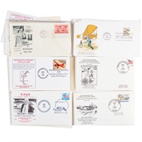 Aviation stamp first day of issue covers