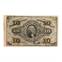 [US] 10 Cent Fractional Third Issue Fr-1255