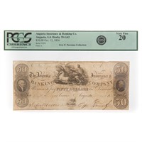 [US] $50 Augusta Insurance & Banking Co. ex Newman