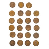[US] Bag of Indian Cents, More Than Half 1881-1899