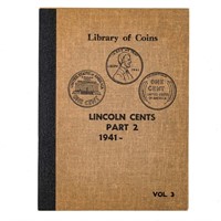 [US] 1941-60 Lincoln Set in Library of Coins Album
