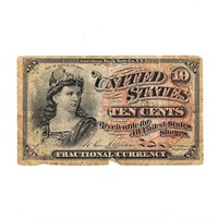 [US] 10 Cents US Fractional Currency 4th Issue