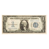 [US] 1934 $1 Silver Certificate Fr-1606 AU