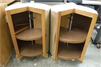2 Base Cabinets w/ Lazy Susans