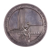 [World] 50th Anniversary U.N. Medals - Sterling .