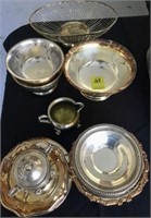 SILVER PLATE BOWLS