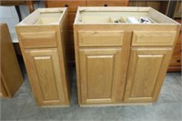 2 Base Cabinets