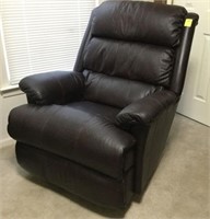 LARGE LAZY BOY LEATHER RECLINER