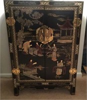MOTHER OF PEARL ORIENTAL CHEST