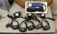 (5) Dogtra Shock Collars w/Chargers & Oster Turbo