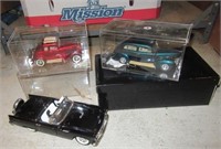 (3) Collector cars including Revell Thunderbird