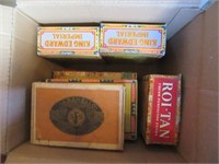 (7) Various cigar boxes.