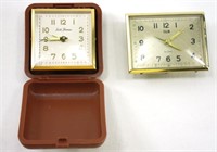 2 Travel Clocks