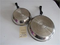 Faberware Stainless Steel Fry Pans