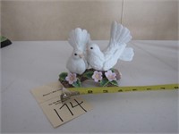 Homco porcelian Love Bird Figurines
