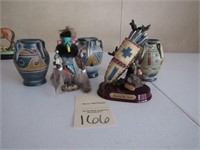 5 Native American Figurines