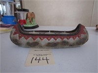 Canoe Figurine - Tea Lights