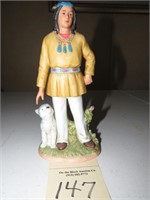 Homco Indian Figurine Porcelian #1404