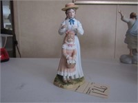 Homco Figurine "Woman and little Girl"